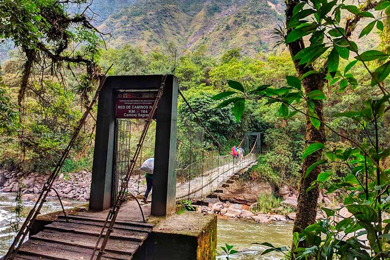 Rota curta da Trilha Inca