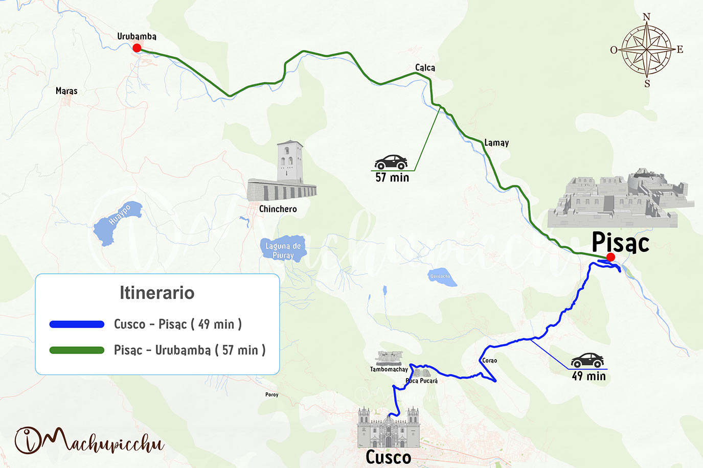 Mapa Valle Sagrado