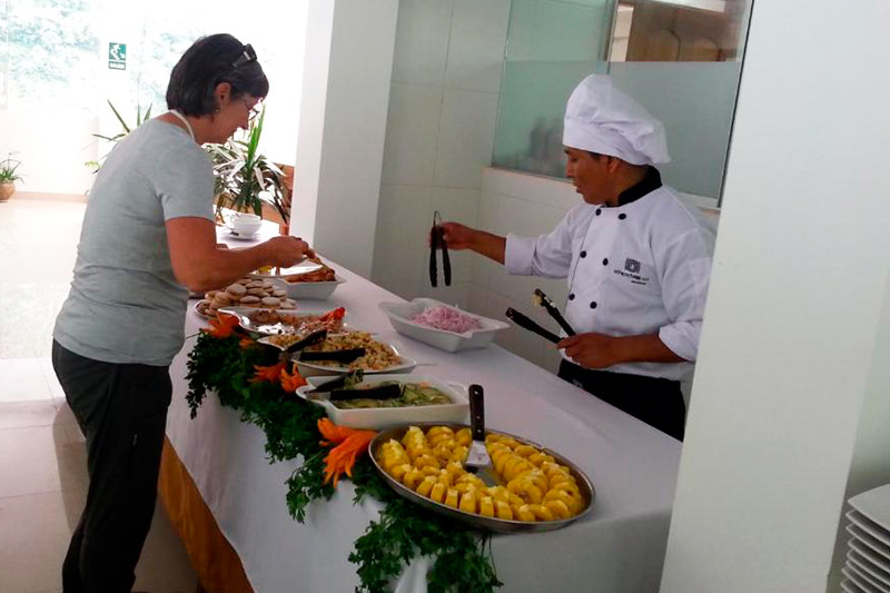 Desayuno hotel Machu Picchu