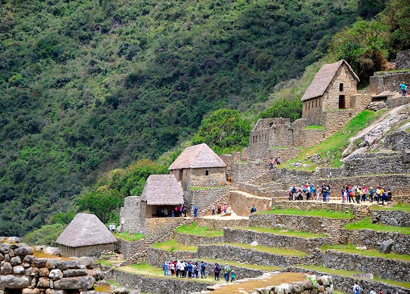 Agricultural warehouses of Machupicchu Colcas - Machupicchu