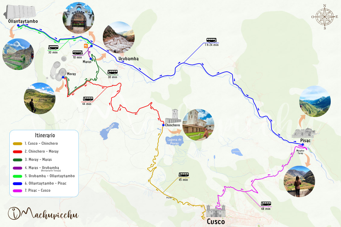 Mapa Valle Sagrado Vip