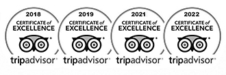 Certificate Tripadvisor 2018-2022