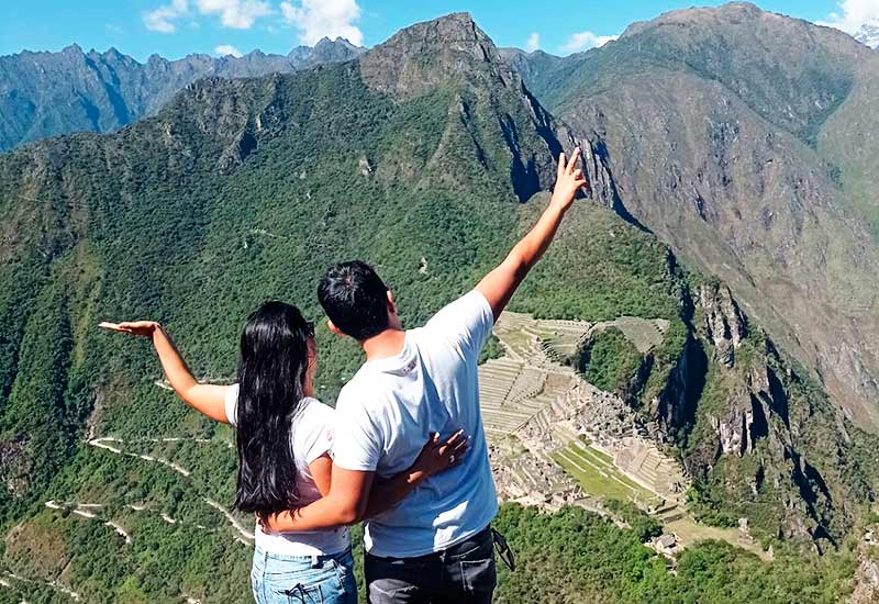 Machu Picchu imagem de Huayna Picchu 