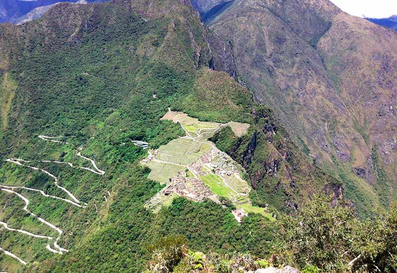 Machu Picchu da Huayna Picchu 