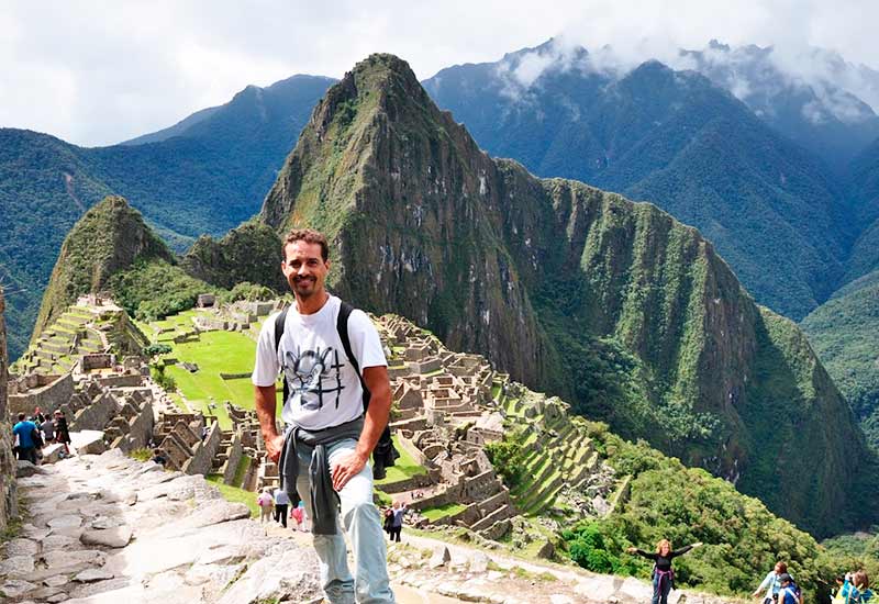Foto clássica de Machu Picchu