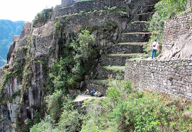 Huayna Picchu terraces