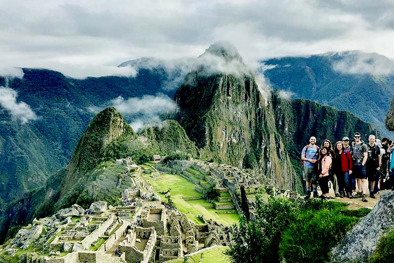 Machu Picchu Visitatori