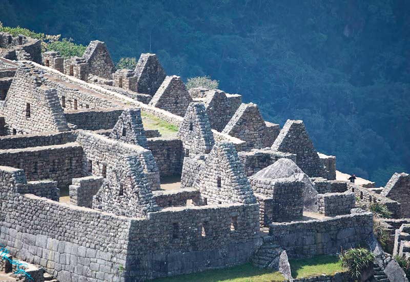 Machu Picchu Houses Incas 