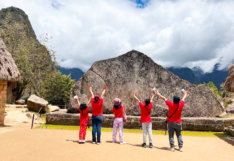 Machu Picchu Roche sacrée 