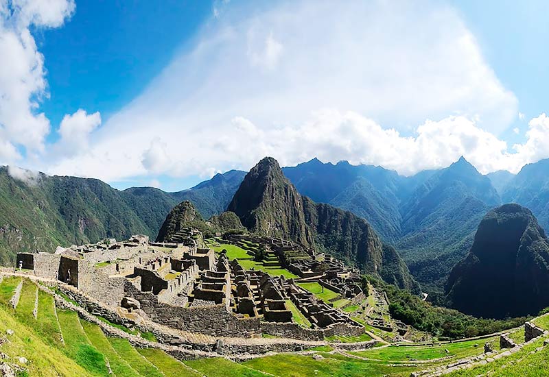 Panoramica di Machu Picchu