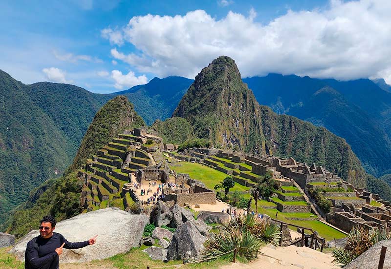 Machu Picchu Peruvian Visitor