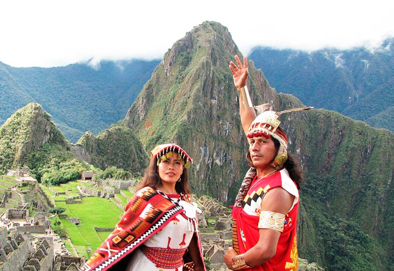 Inca and Colla Machu Picchu