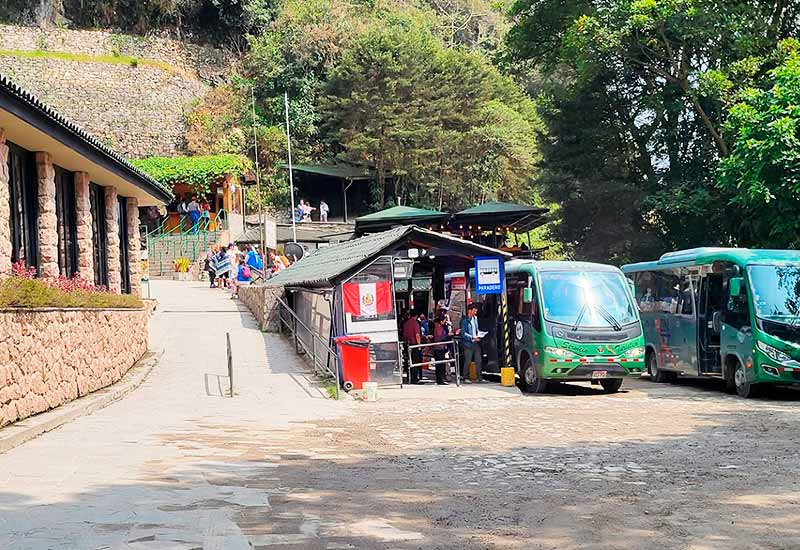Machu Picchu Bus Stop (down)