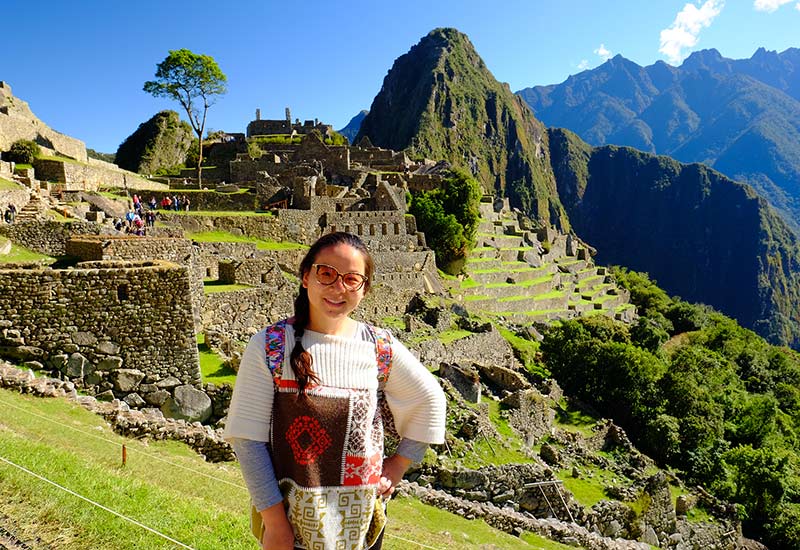 Foto postal Machupicchu