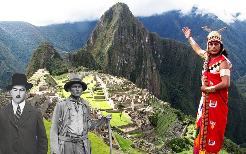 exploradores de Machu Picchu