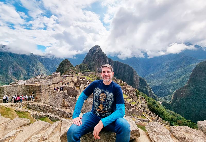 Foto postal de Machu Picchu