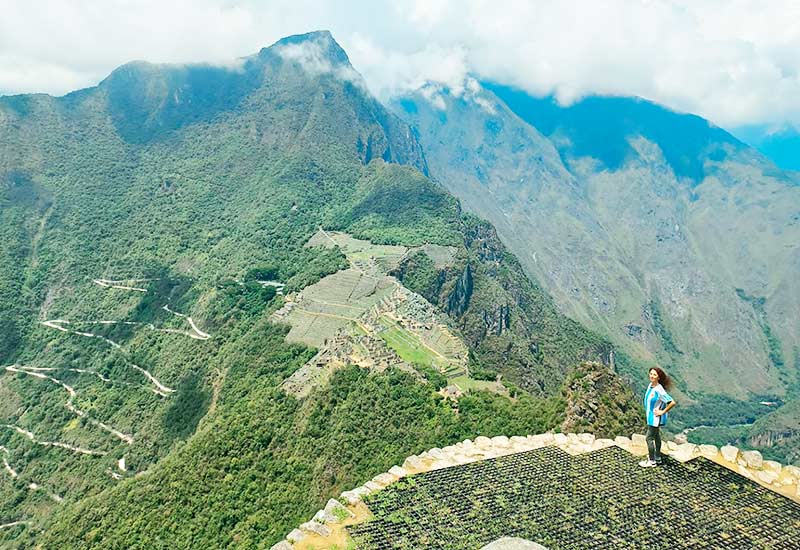 Huayna Picchu mountain in Machu Picchu