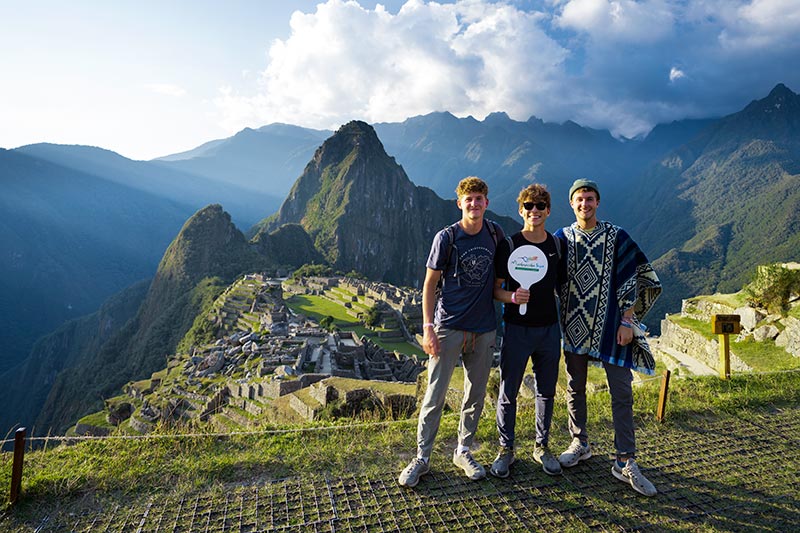 Foto clasica en Machu Picchu