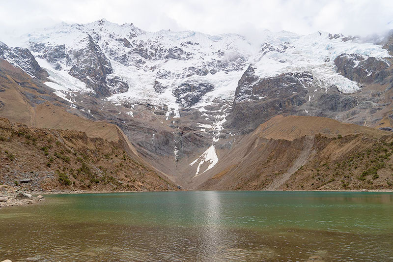 Laguna Humantay en la ruta del Salkantay Trek