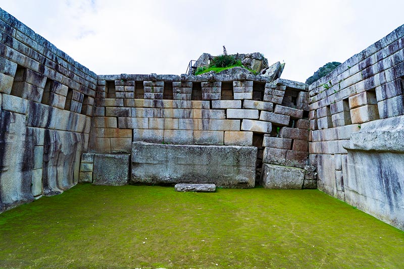 The Main Temple of Machu Picchu