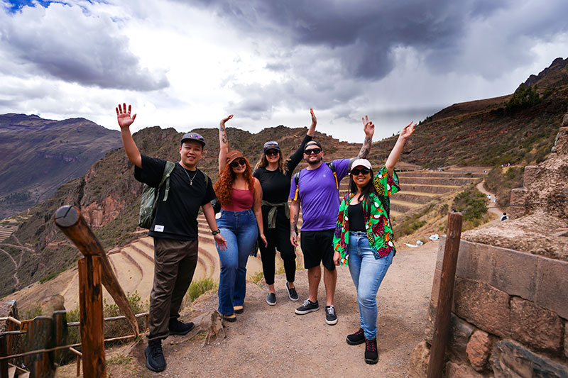 Entrance to the archaeological site of Pisac