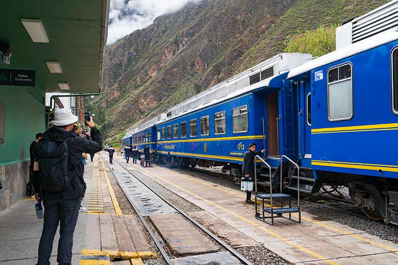 Estación de trenes de Ollantaytambo