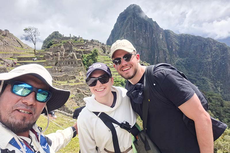 Visiting Machu Picchu with a professional guide