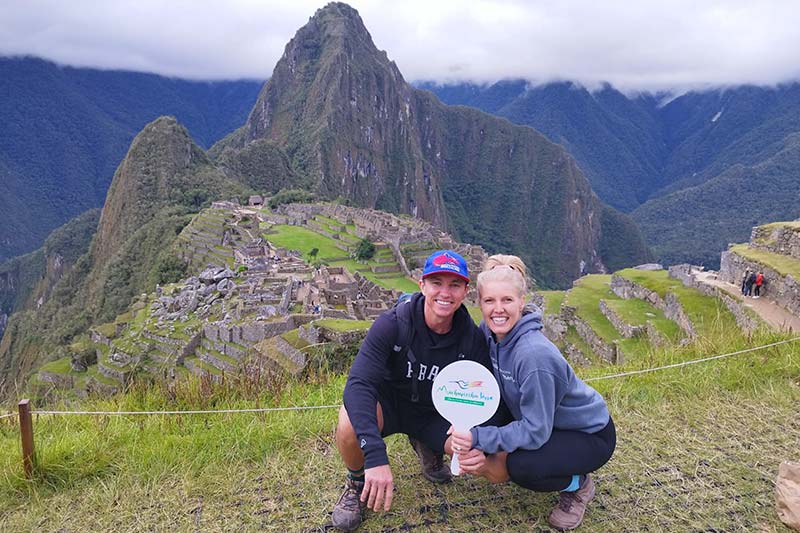 Classic photo of Machu Picchu