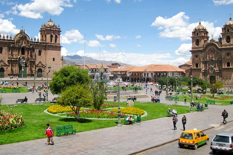 Plaza de Armas of the Imperial City of Cuzco