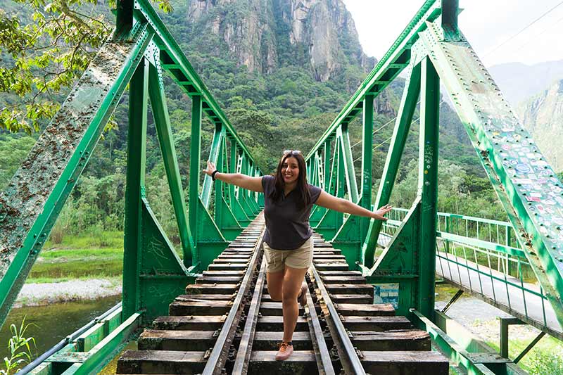 Camino a Machu Picchu por Hidroeléctrica