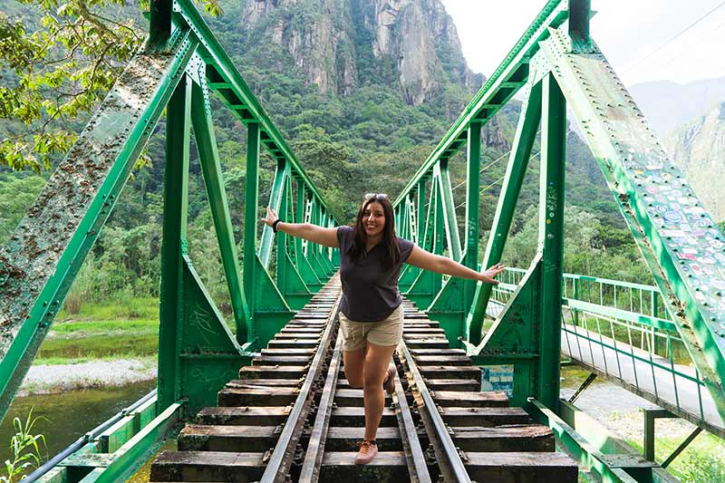 Bridge over the Vilcanota River