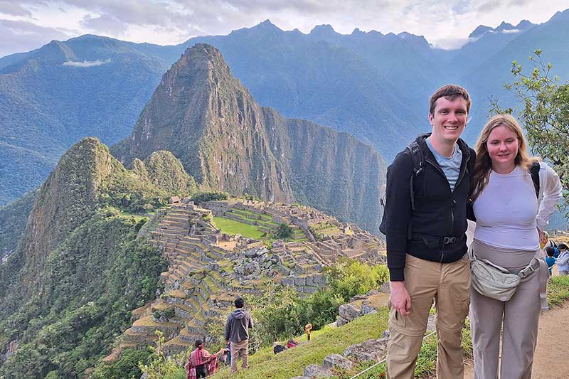 Vista panorâmica - Machu Picchu