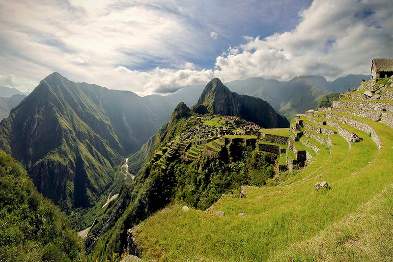 Vista completa de Machu Picchu