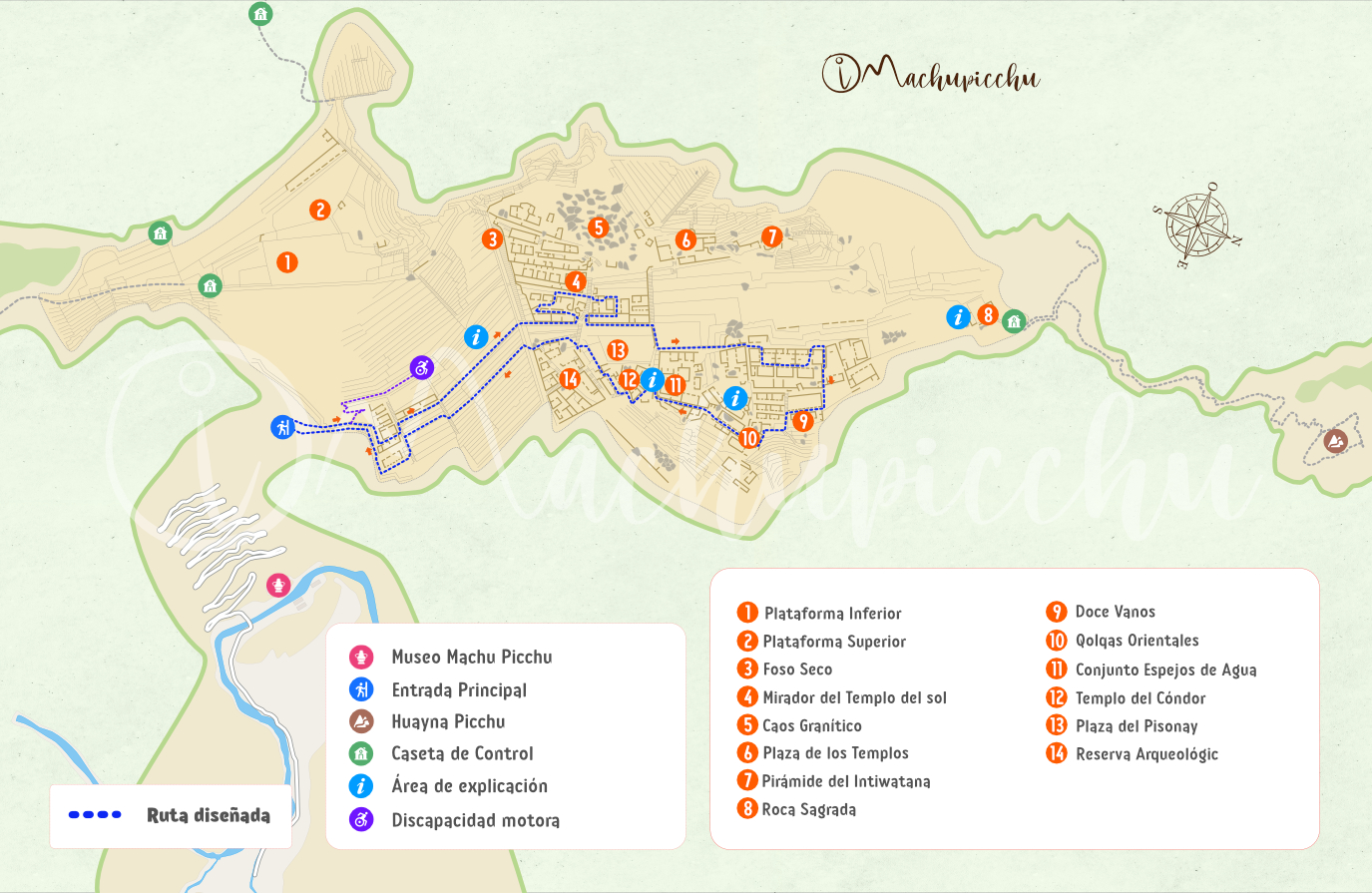 Circuito 3 (Machupicchu Realeza) – Ruta 3-B: Ruta diseñada
