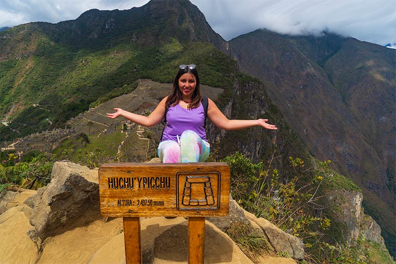 Cima de la Montaña Huchuy Picchu