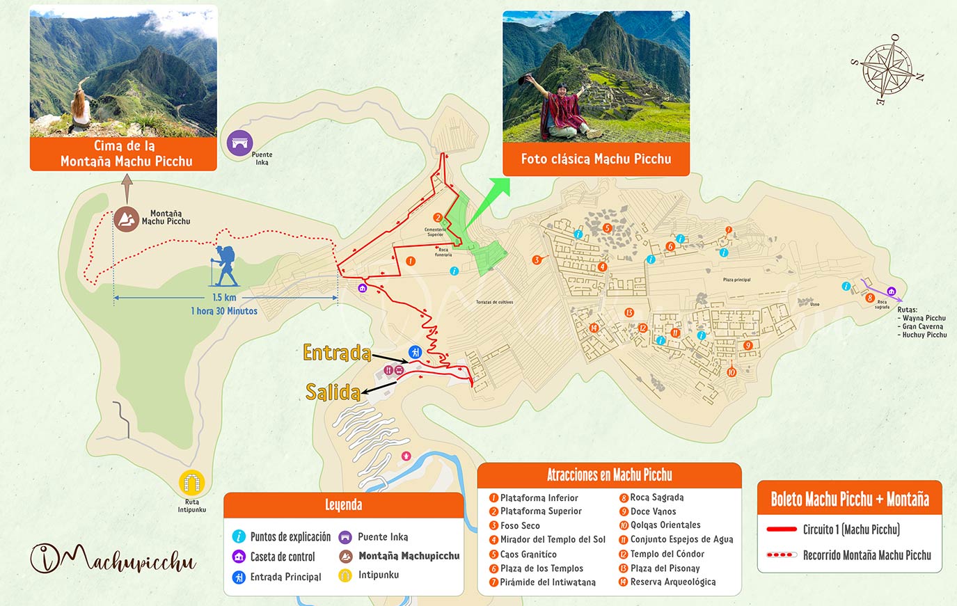 Machu Picchu + Mountain Tour