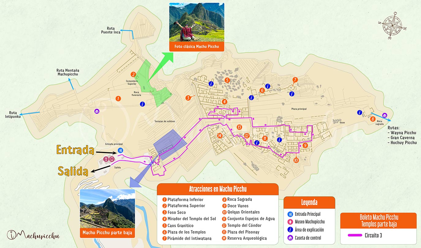 Circuito 3 (Machupicchu Realeza) – Ruta 3-B: Ruta diseñada