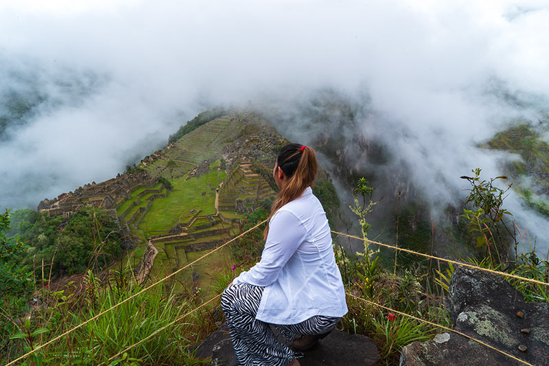 Top of Huchuy Picchu Mountain