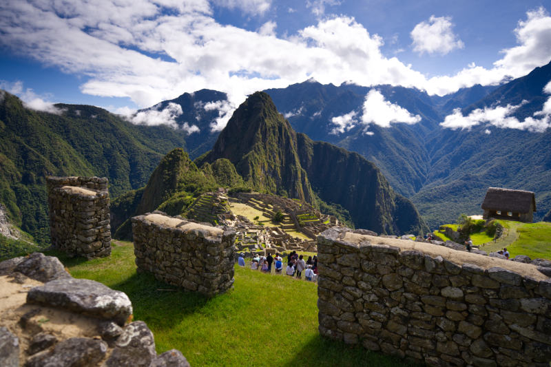View of Machu Picchu from circuit 1