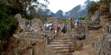 Intipunku o Puerta del Sol en Machu Picchu