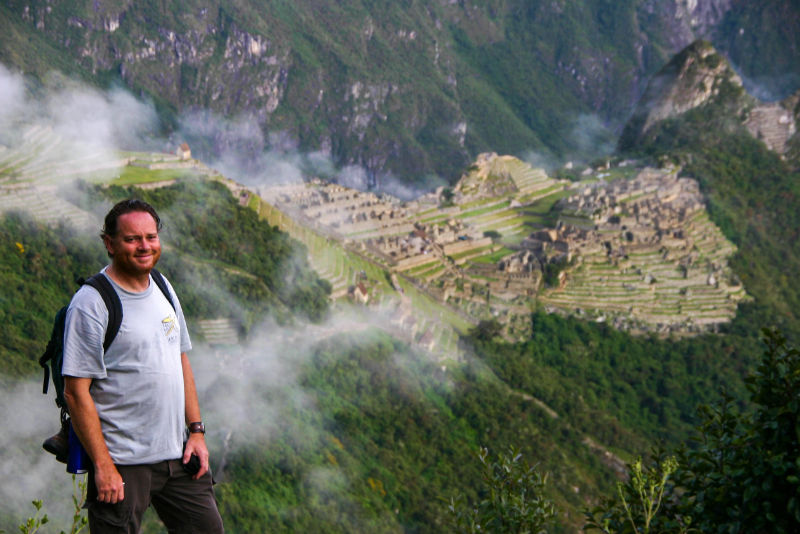 Vista a Machu Picchu desde el Intipunku