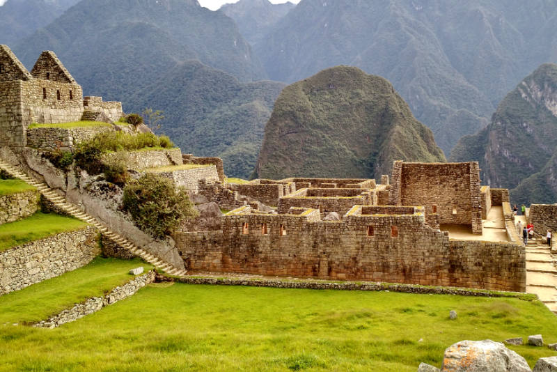 Construcciones en Machu Picchu