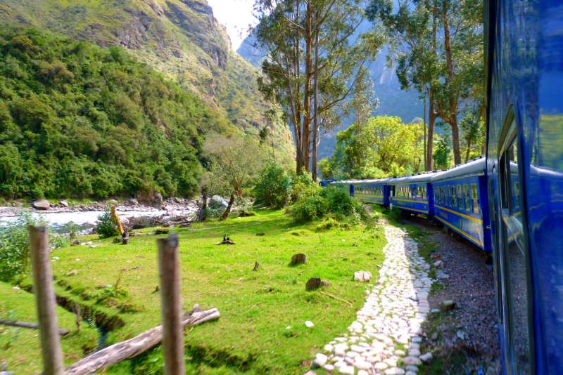 Train service to Machu Picchu