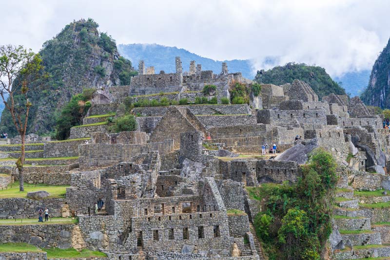 La construcción de Machu Picchu