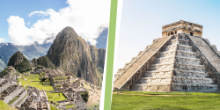Machu Picchu y Chichén Itzá, una comparativa y ¿Cuál elegir?