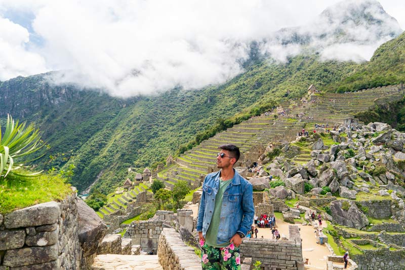 Visitando Machu Picchu