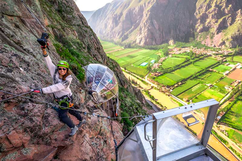 Glamping extremo en el Valle Sagrado