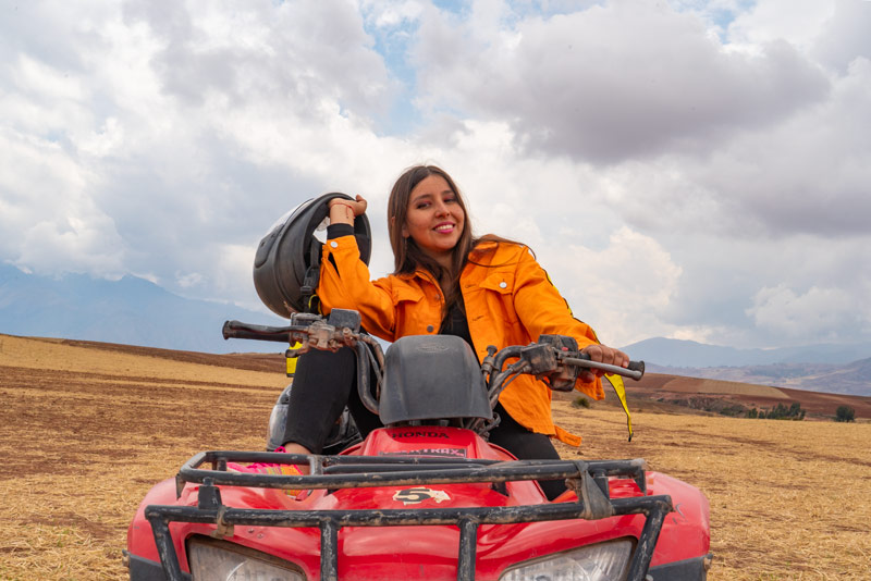 Recorriendo el Valle Sagrado de los Incas en cuatrimoto
