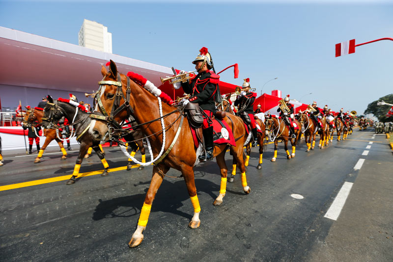 Gran parada militar por fiestas patrias - Perú