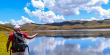 La Laguna de Qoricocha, el espejo de agua